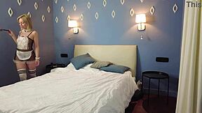 Blonde Hottie Masturbates Solo with Toy