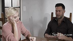 Tasting my future sister-in-law's sweet pussy, Skye Blue confessing her desires