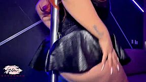 busty latina gets wild in nightclub with live action and savannah watson