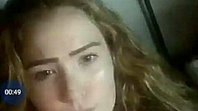 Sexy Girl Hanging Out With Her Friends