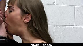 Teen burglar, prove your lesson with bent-over big cock punishment?