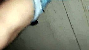 Drunk sister-in-law spreads legs for public street banging