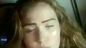 Sexy Girl Hanging Out With Her Friends