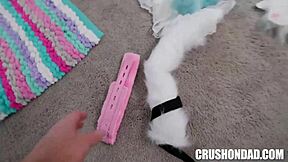 I’m stunned by stepdad’s cosplay vids turning into forbidden hookup. Steamy reality hits hard with petite teen.