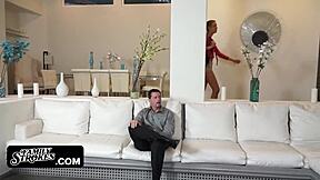 Molly Manson shares an intimate moment