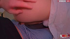 Stepbrother Sneaking Into His Hot Stepsis Bedroom.