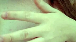 Look, pregnant babe rides and plays with herself solo