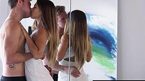 Asian Milf Eva Lovia Craves Bf's Huge Dick in Her Tight Pussy Tonight