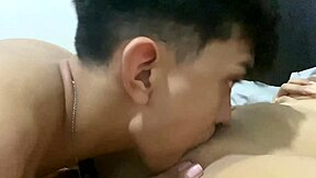 Que rica concha rosada, hermanastra! Let me lick and pound with my big cock!