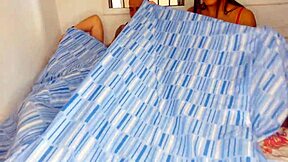 Stunning stepmom shares bed with stepdaughter's boyfriend