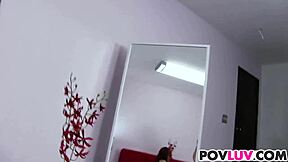 Teen Trinity Rae learns hardcore fucking in pov lesson 😎