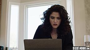 LATINA VICTORIA VOXXX CALLS TROUBLESHOOTER, GUY FUCKS HER TIGHT PUSSY