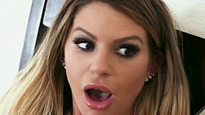 hey, brooklyn chase gets wild with stepson for bareback action!