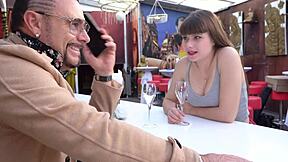 Do you want to fuck a french pornstar with hairy pussy in a night club?