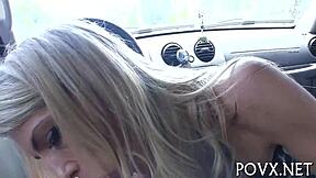 Hell yeah! Hot petite girl flaunts breasts and bangs hard in tight pussy pov!