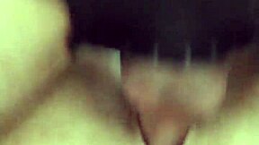 My husband pounded hard n came on my tits