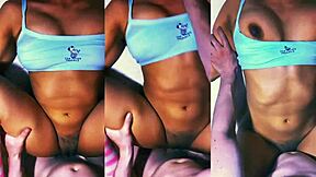 his shy latina lover's tight entrance challenged him every time in her college apartment