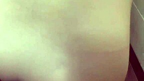 I'm getting slutted out in the public bathroom with rough doggystyle and gagging.