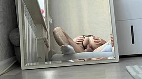 this fat ass getting cum on it in doggystyle morning sex?