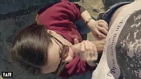 amateur whore craves outdoor cock for deepthroat with random guy