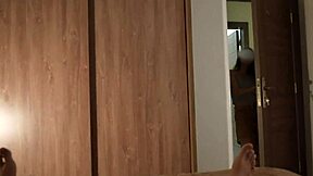 Step sister jerks my cock while birds sing outside.