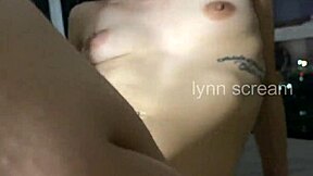 skinny slut banged tinder guy first night hard.