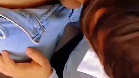 Professor rubs my tight spot but breaks our deal with hardcore anal