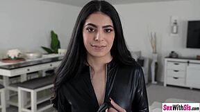 Latina Stepsister Commands Big Cock