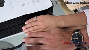 Teen intern receives extra pay for overtime work with the boss