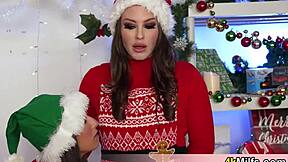 I’m amazed by Freya’s strapon play with her teen stepdaughter