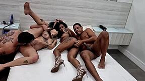 damn, swing party at motel caricia turned wild, oops