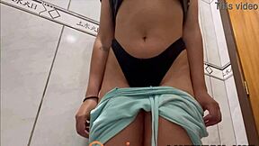 Sexy Latina Stepsister Masturbates In Panties With Much Horniness