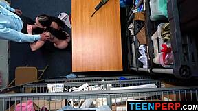 skater babe lucia rossi settles her debt in garage pov... damn! 😳