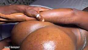 Ebony Slut Gets Proper Lashing in Doggystyle and Cowgirl