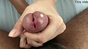 Watch this couple's handjob and quick fuck session!