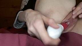 Czech teen tracy masturbates with vibrator in homemade pov