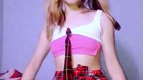 bonneyuwu chatting with her stepfather in a skirt