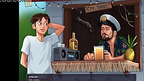 Summertime Saga 101: Blonde College Girl Adventures