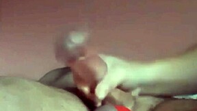 This teen 18+ can't hold back rubbing her shaved pussy as I jerk off to cumshot! 😈