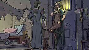 Innocent witches engage in playful toy gameplay session four