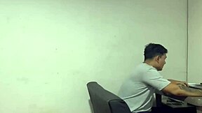 leidy convinces technician to fix her computer with payment in kind pov