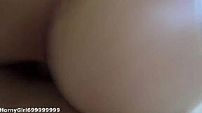 Creamy Pussy Juice Drips During Cowgirl Ride