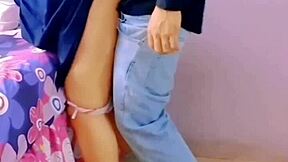 Guy cleans pool then fucks latina wife's wet ass!