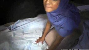 Can This Petite Arab Teen Dance for the Army? Hot Booty Drop Outside Base.