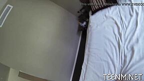 Cuck watches blonde wife fuck young stud interracial