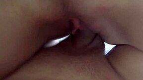 Creamy Pussy Juice Drips During Cowgirl Ride