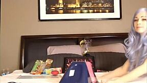 Emily spins the wheel of fortune on 666sexcam.com