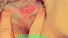 beautiful indian virgin pussy close up in wet detail