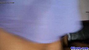 Classy Euro teen bent over—wanna see old man eat me out?