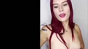 latina porn casting - first real porn casting red head latina slut